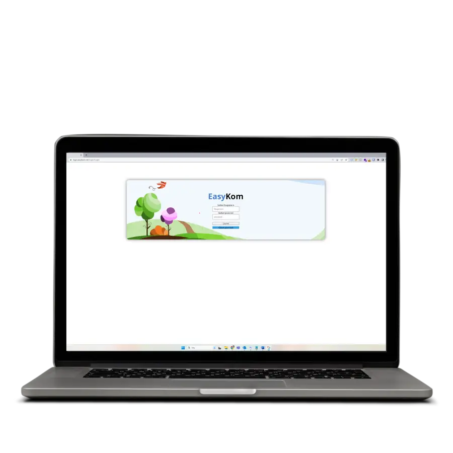 EasyKom desktop login