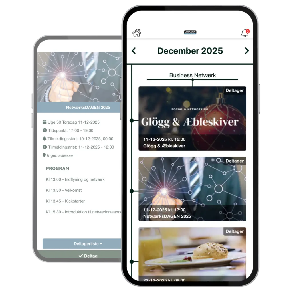 Nem tilmelding app